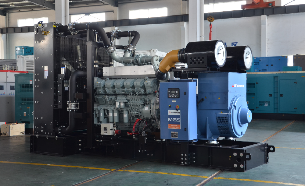 What are the effects of water temperature on diesel generator sets?