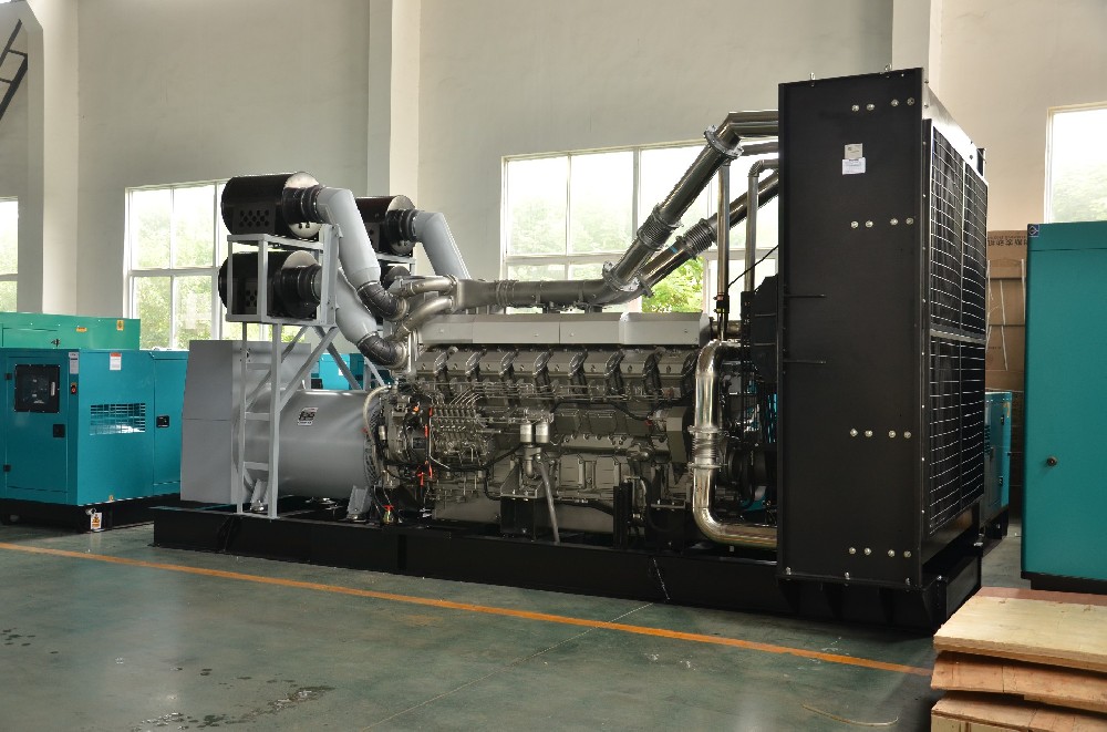 What is considered to indicate that the diesel generator set is working properly?